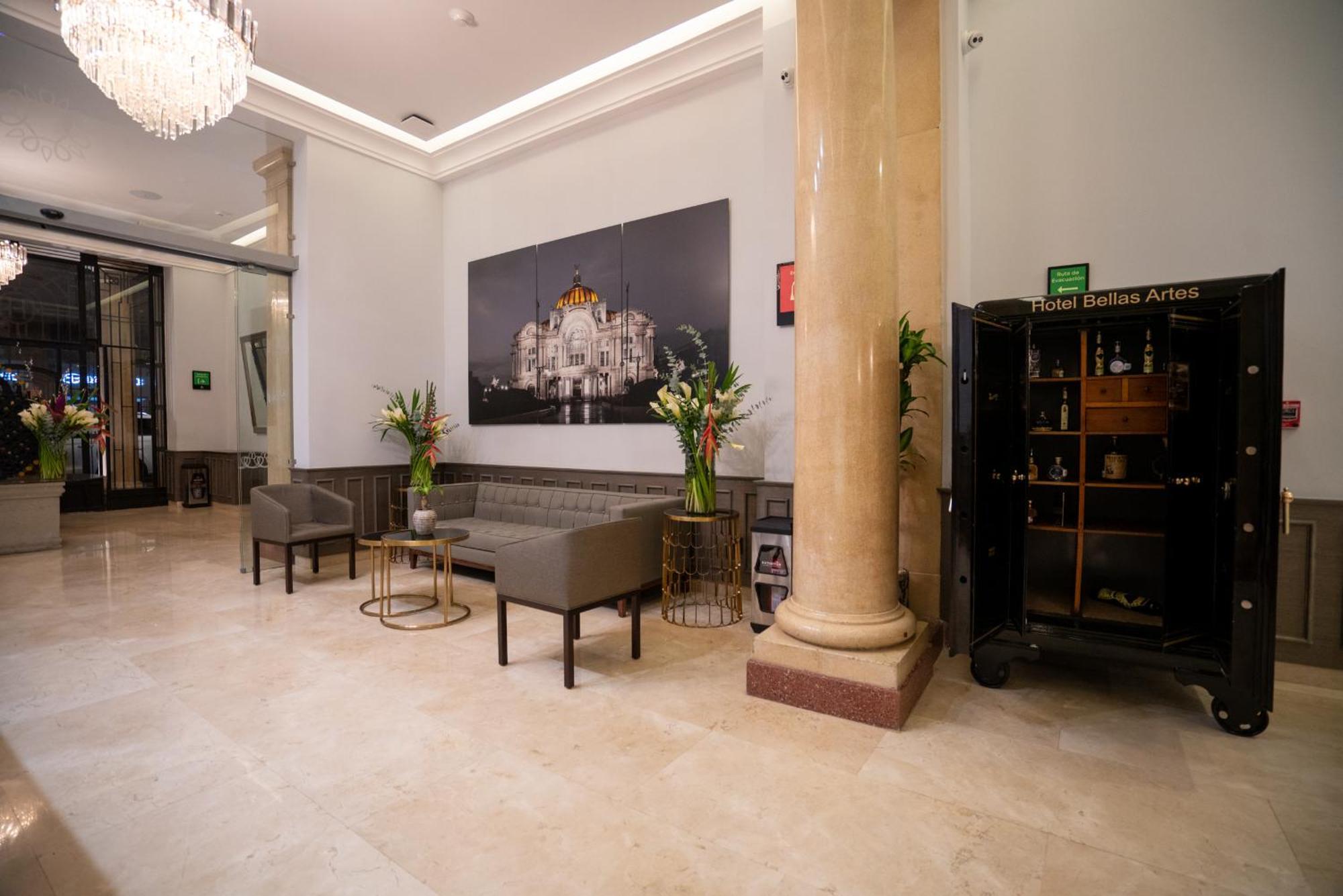 Hotel Bellas Artes Kota Meksiko Bagian luar foto